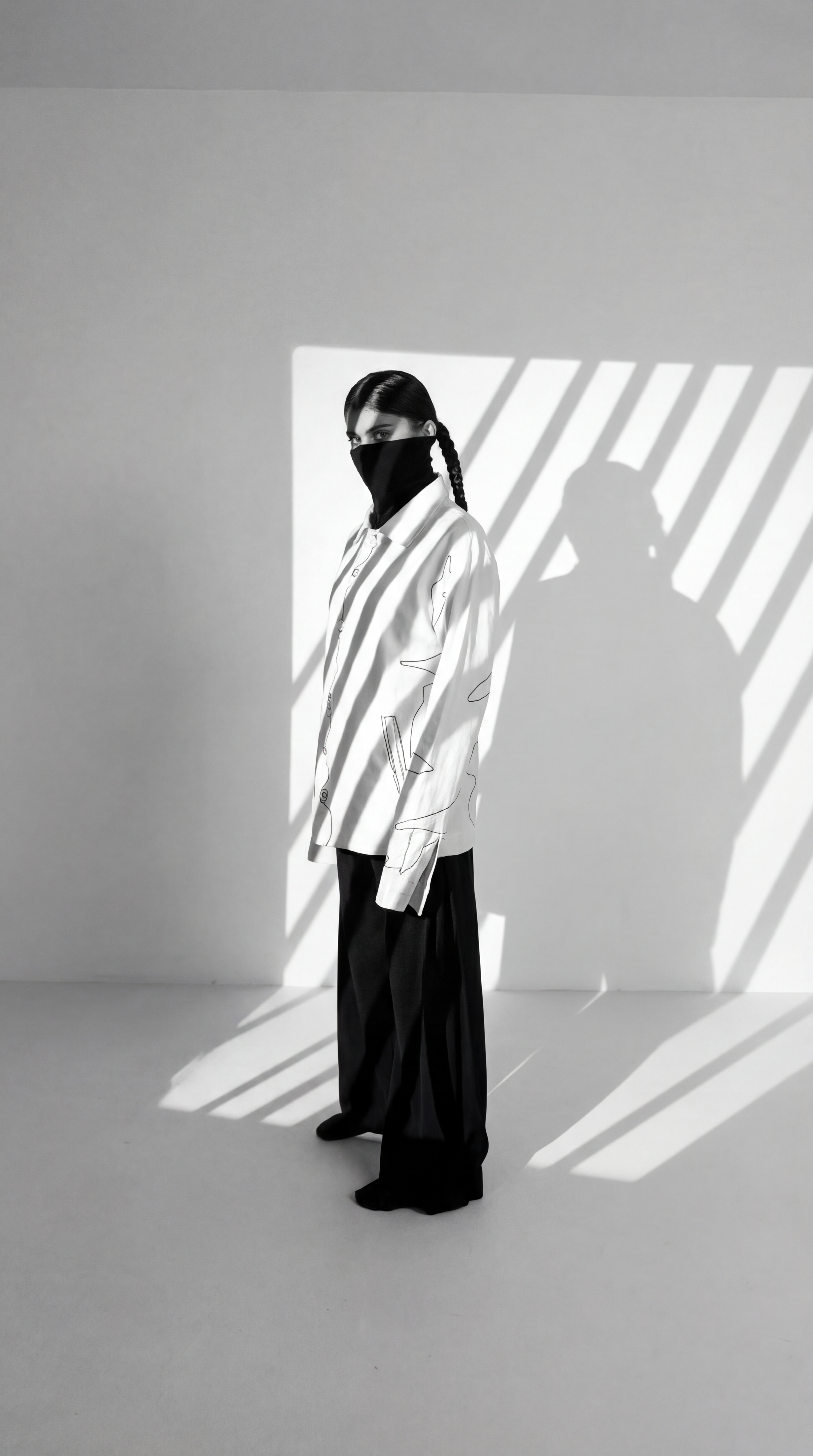 Monochrome editorial